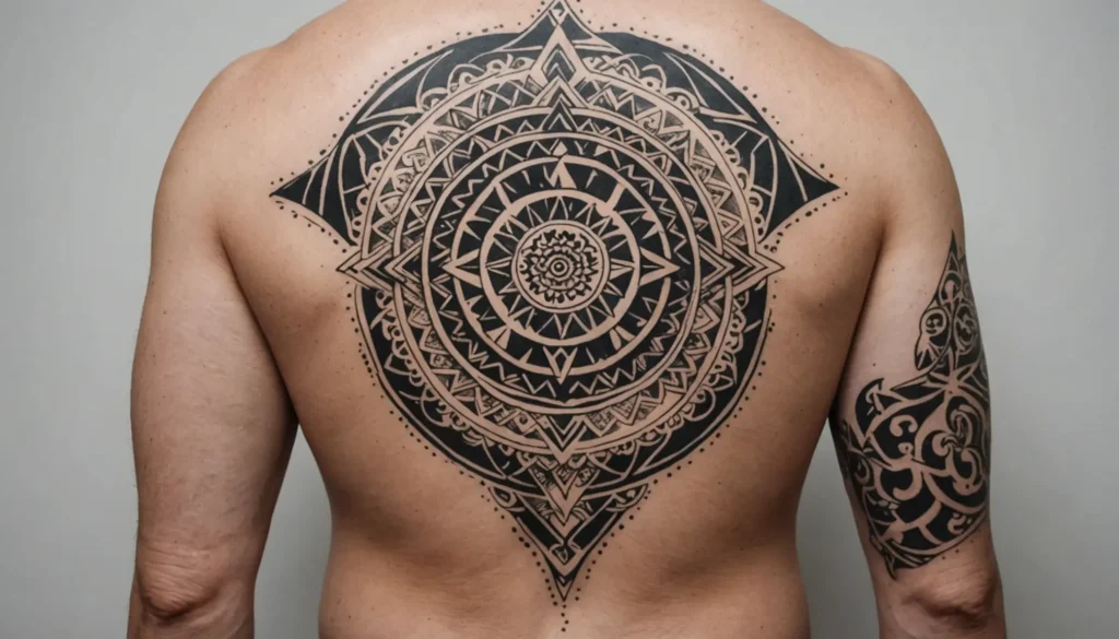 Illustration som visar tatueringspriser med siffror och diagram, och förklarar kostnader samt faktorer för tatueringar i Sverige 2025.